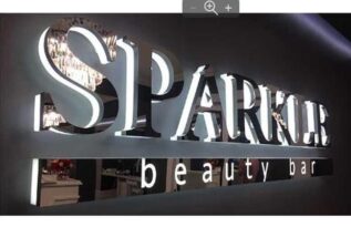 Изготовление объемных букв из нержавейки