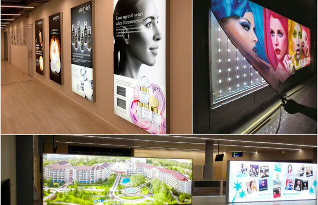 Производство тканевых лайтбоксов на заказ